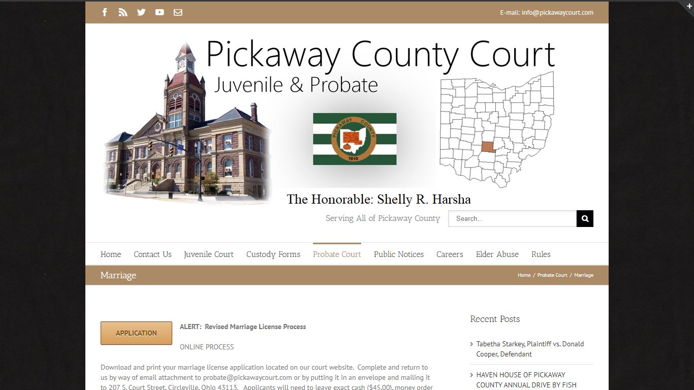 Marriage | Pickaway County Probate & Juvenile Court